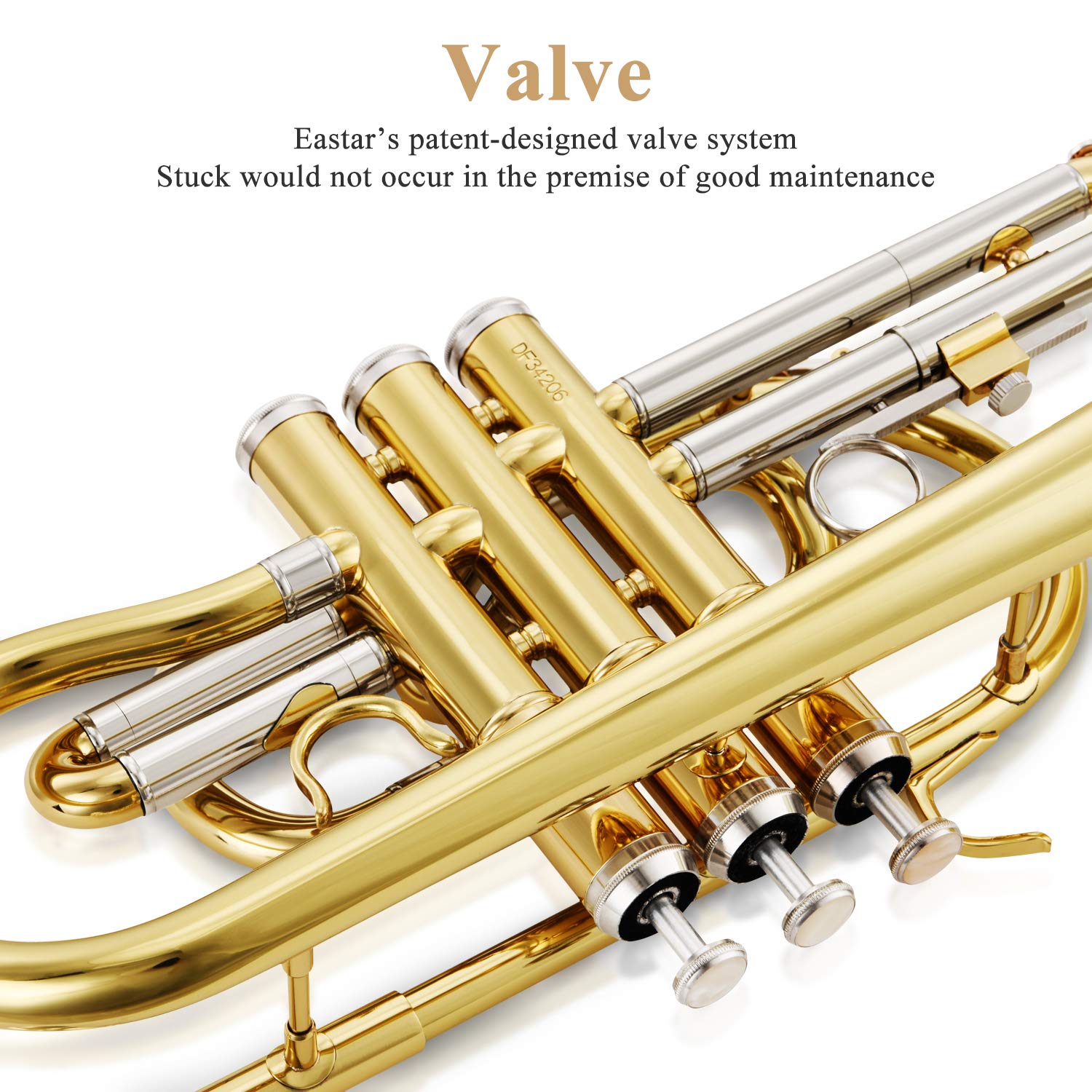 Amazon.com: Eastar EBT-380 Student Standard Bb corner，Gold